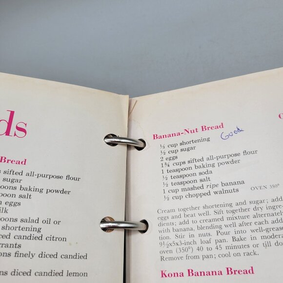 1965 Better Homes and Gardens New Cook Book Hardcover Ringed Binder - Picture 9 of 10